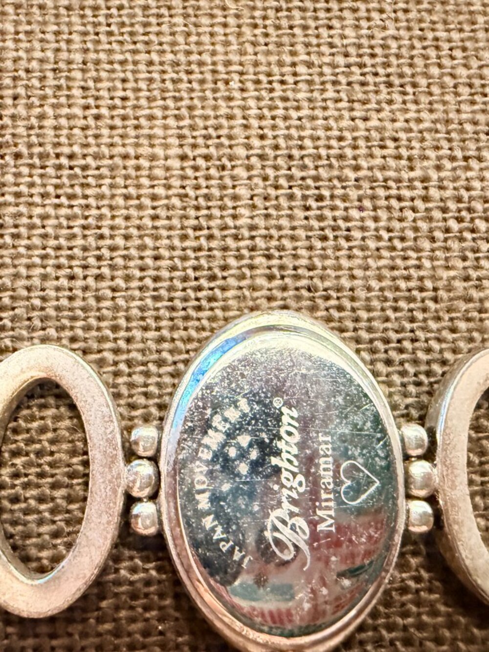 Retired Brighton "Miramar" Link Bracelet Watch (Style #W40940) - Picture 2 of 5
